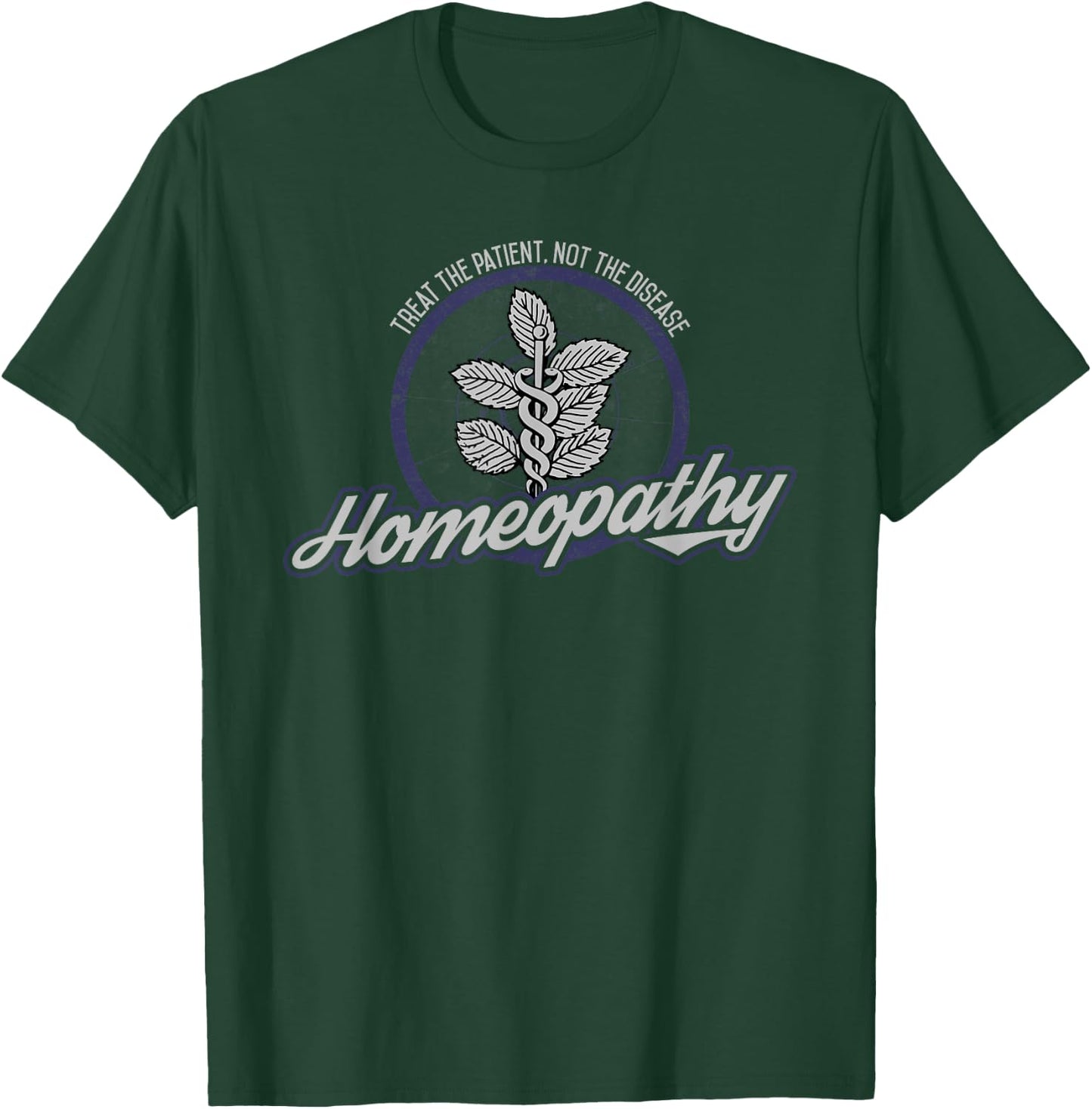 Holistic Naturopath Ayurvedic Doctor Shirt, Homeopathy Shirt T-Shirt - T-Shirt | Forest