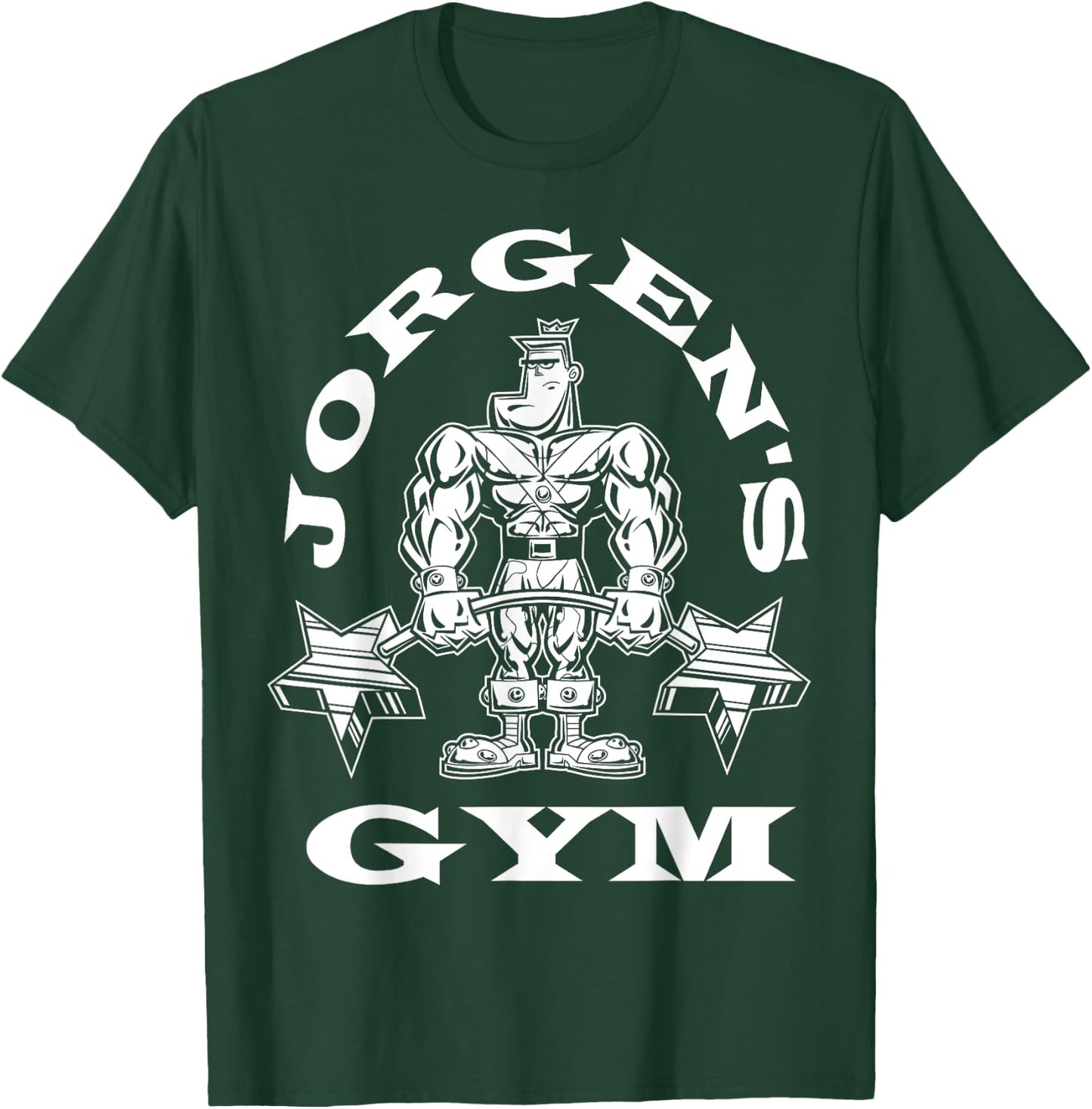 Fairly Odd Parent's Jorgen Von Strangle Gym T-Shirt - T-Shirt | Forest
