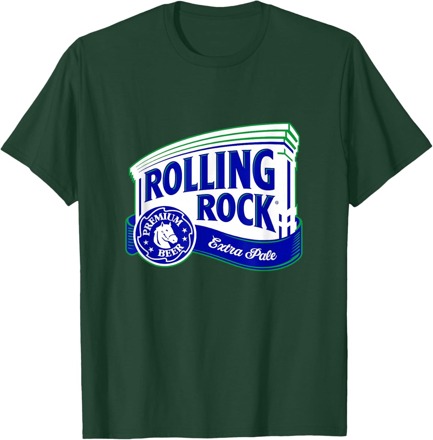 Rolling Rock Logo T-Shirt - T-Shirt | Forest