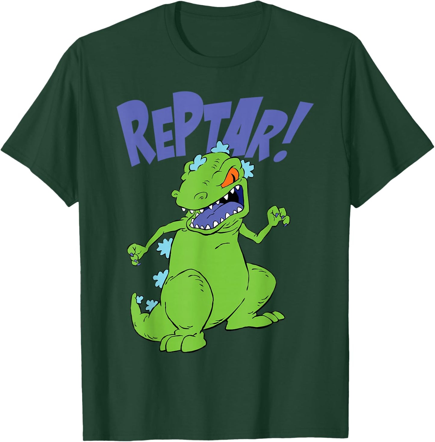 Nickelodeon Rugrats Reptar Destroy T-Shirt - T-Shirt | Forest