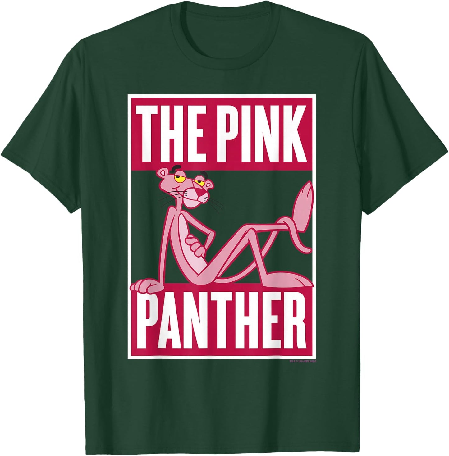 Pink Panther Casual Brick Logo Portrait Small T-Shirt - T-Shirt | Forest