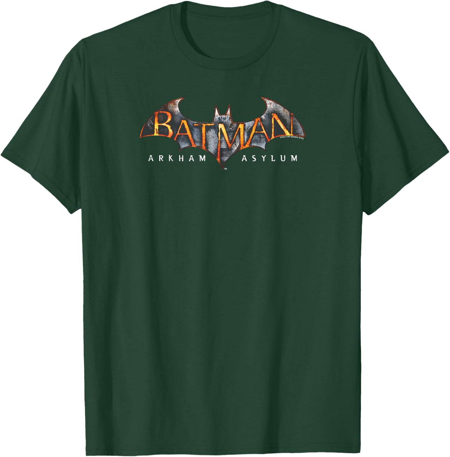 Batman: Arkham Asylum Logo T-Shirt - T-Shirt | Forest