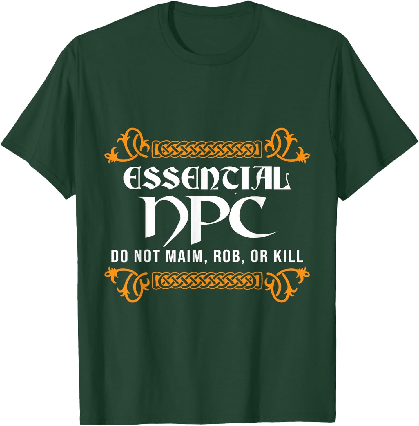 Larp Larping RPG Roleplay Gaming NPC Cosplay Costume T-Shirt - T-Shirt | Forest