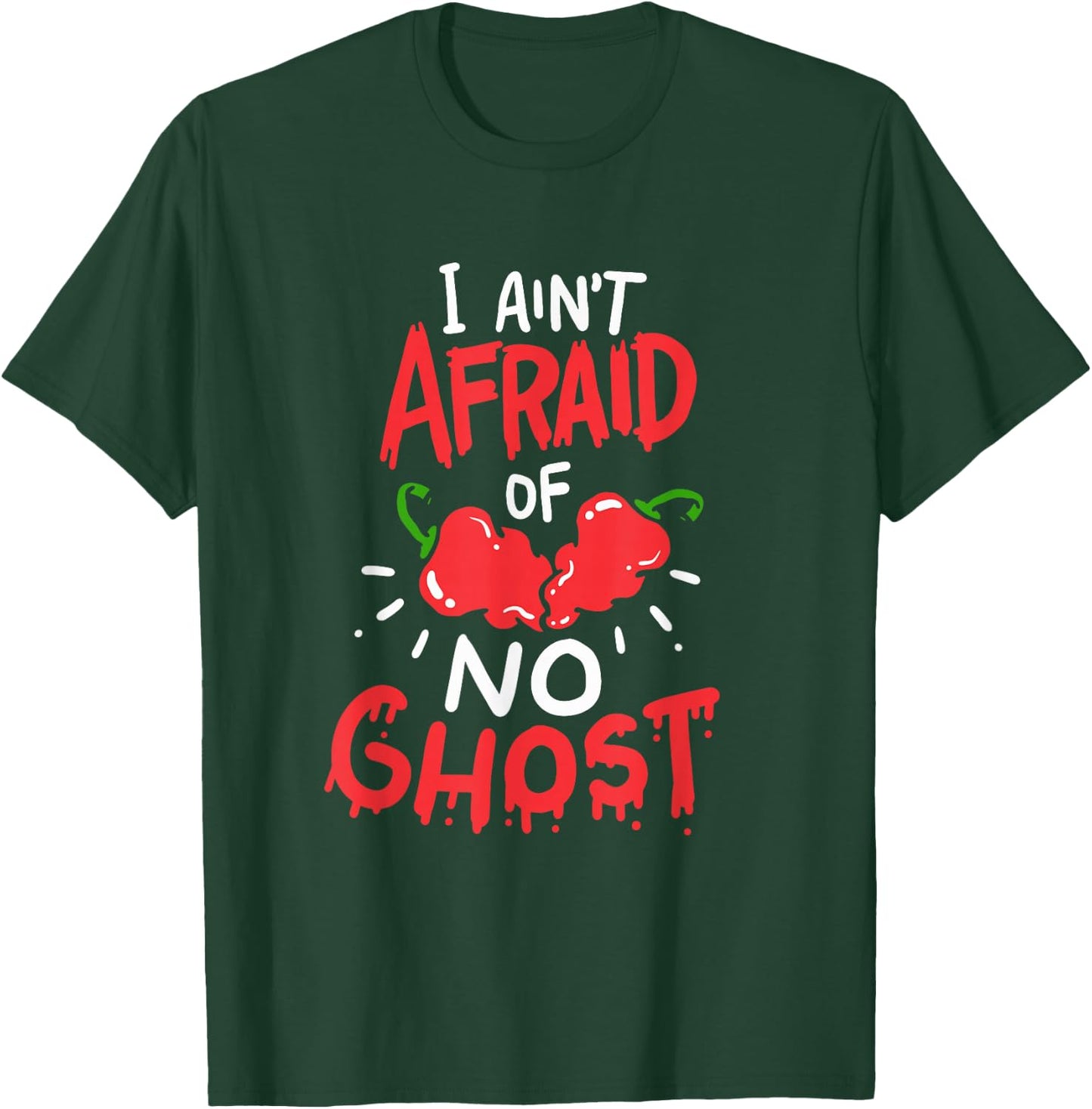 Ghost Pepper food, Hot food Kiva, Bhut Jolokia T-Shirt - T-Shirt | Forest