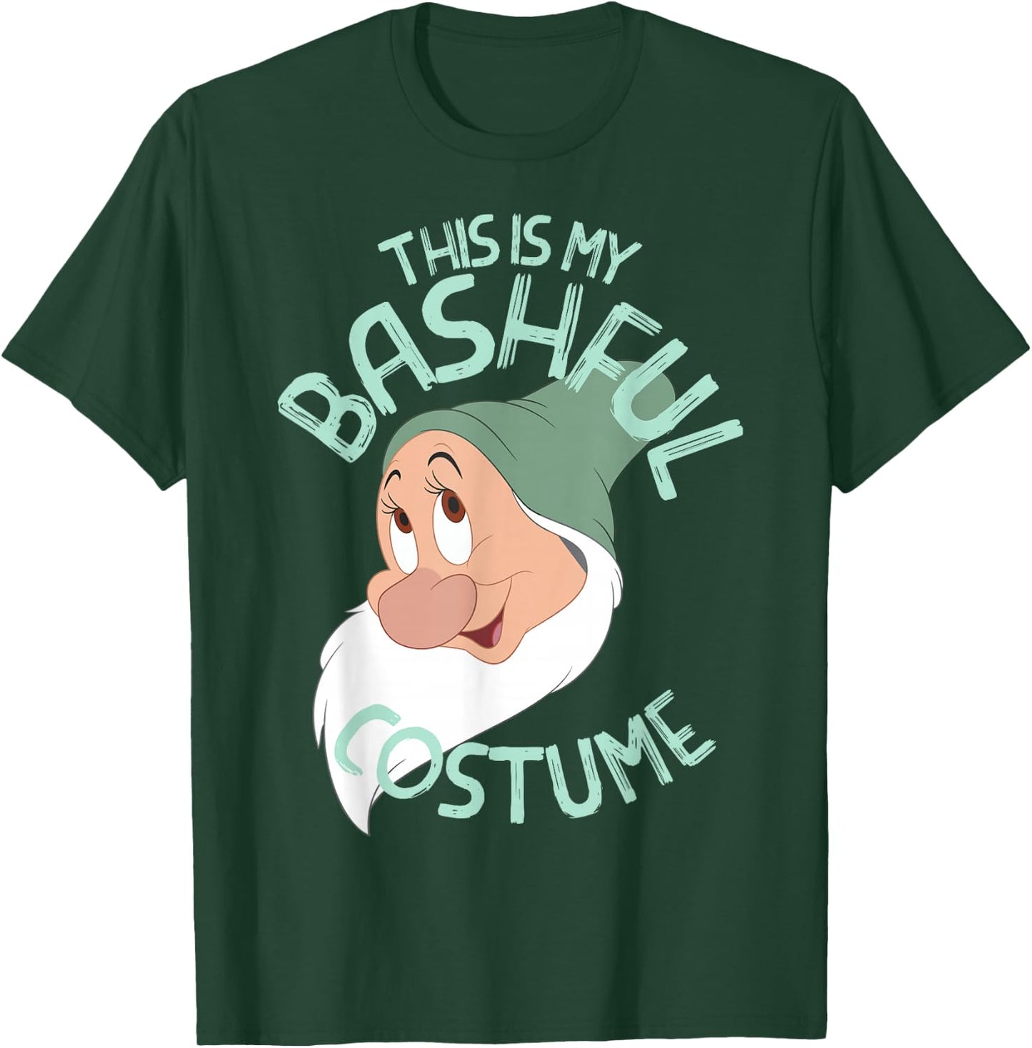Disney Snow White This Is My Bashful Costume Halloween T-Shirt - T-Shirt | Forest