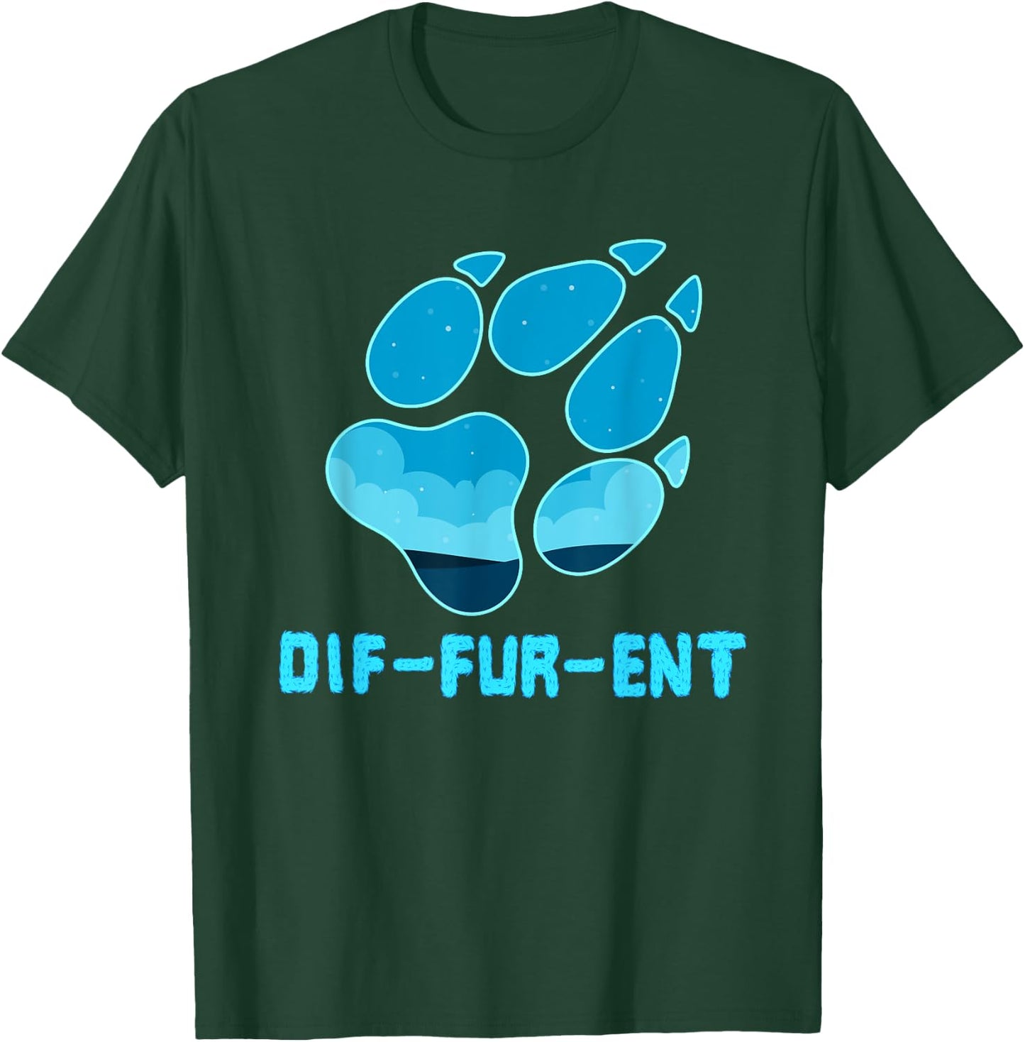 Furry Fandom Shirt by Crush Retro - Adults, Kids - Black - Modern - Cosplay, Retro - - Small - Short Sleeve - - Classic Fit - Machine Wash T-Shirt - T-Shirt | Forest