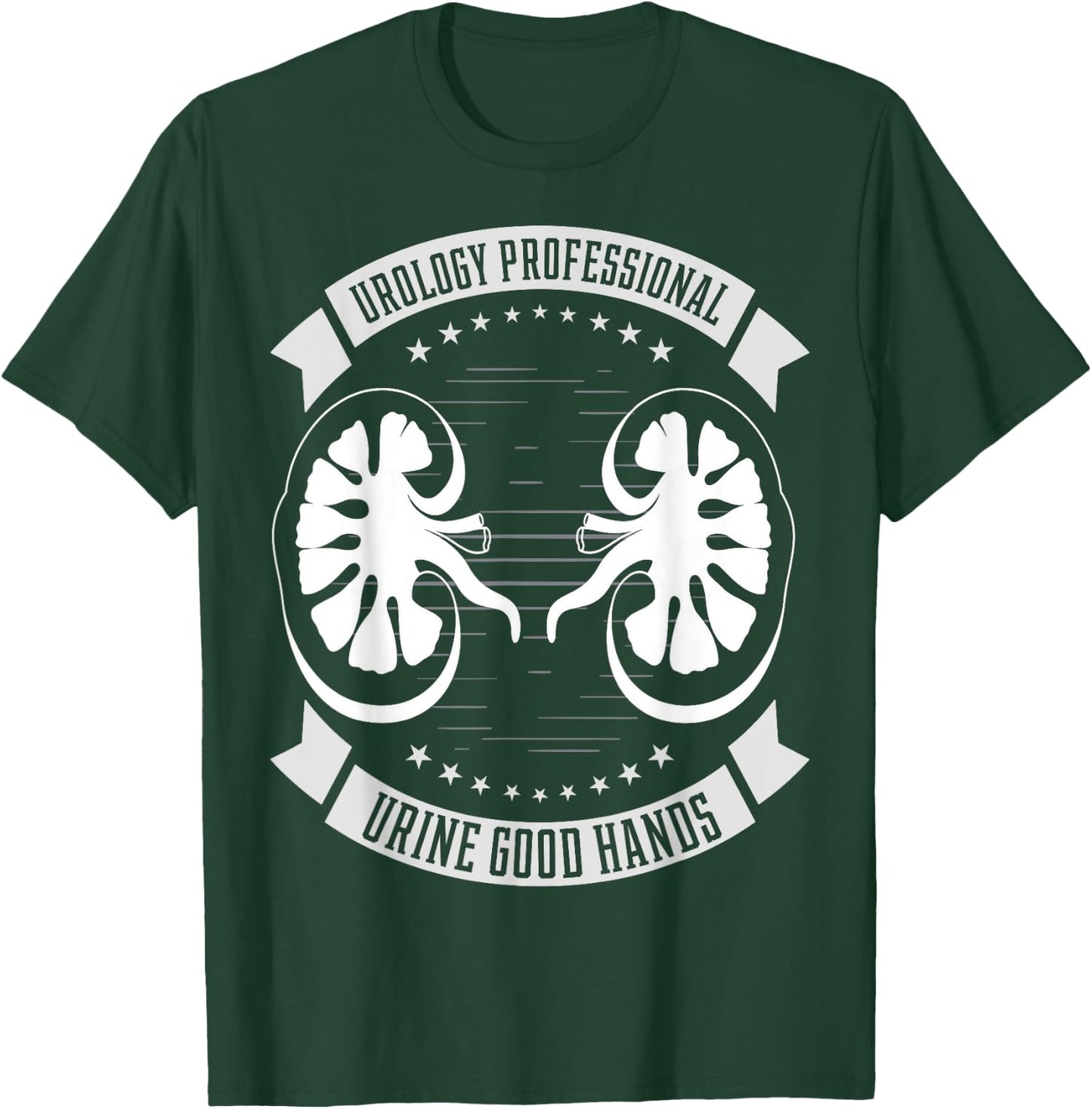 Urology Gift Kidney Dr Fan Urine Good Hands T-Shirt - T-Shirt | Forest