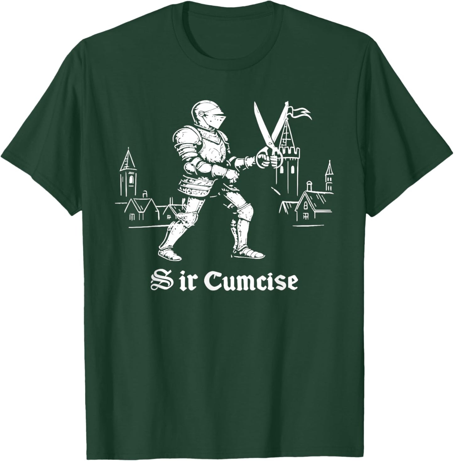 Sir Cumsize T-Shirt - T-Shirt | Forest