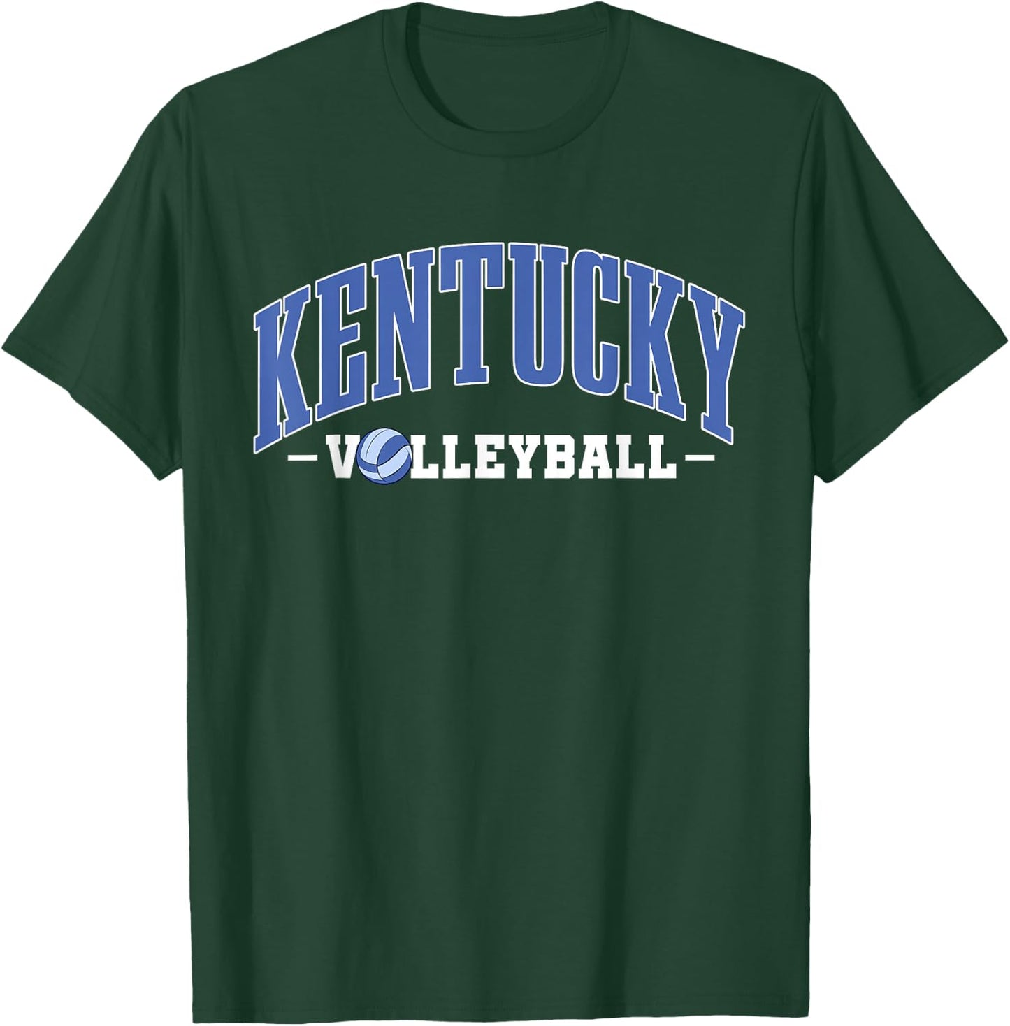 Kentucky Volleyball Bluegrass State Sports T-Shirt - T-Shirt | Forest