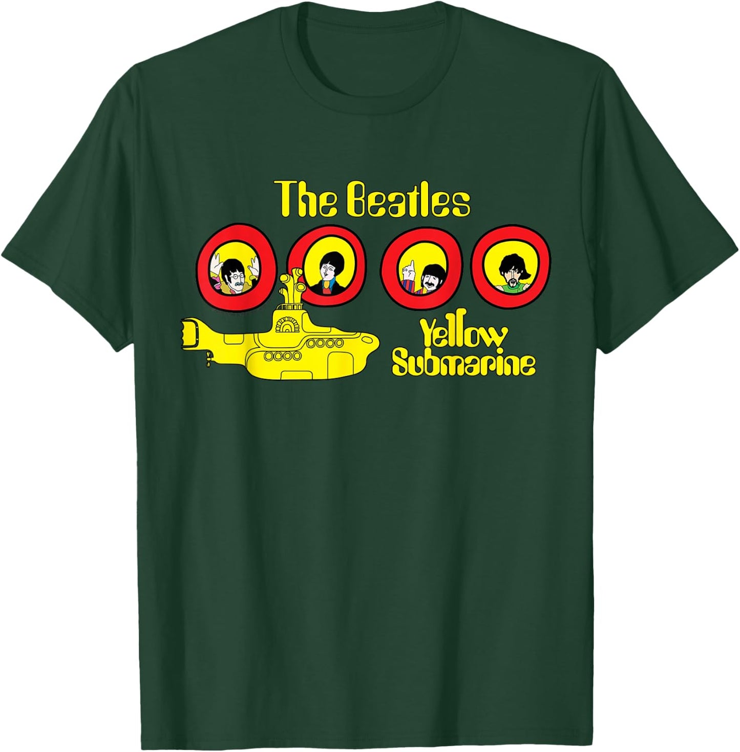 The Beatles Yellow Submarine Windows T-Shirt - T-Shirt | Forest