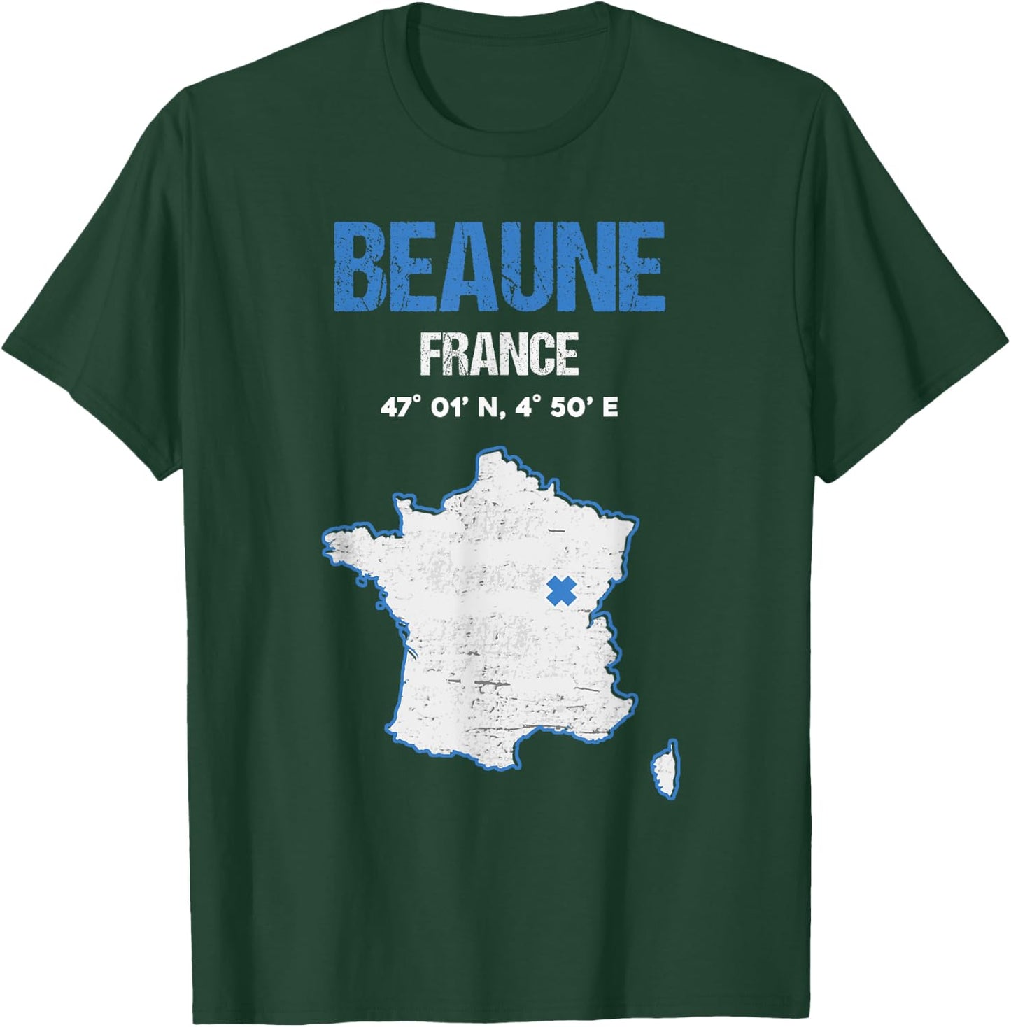 Beaune France City T-Shirt - T-Shirt | Forest