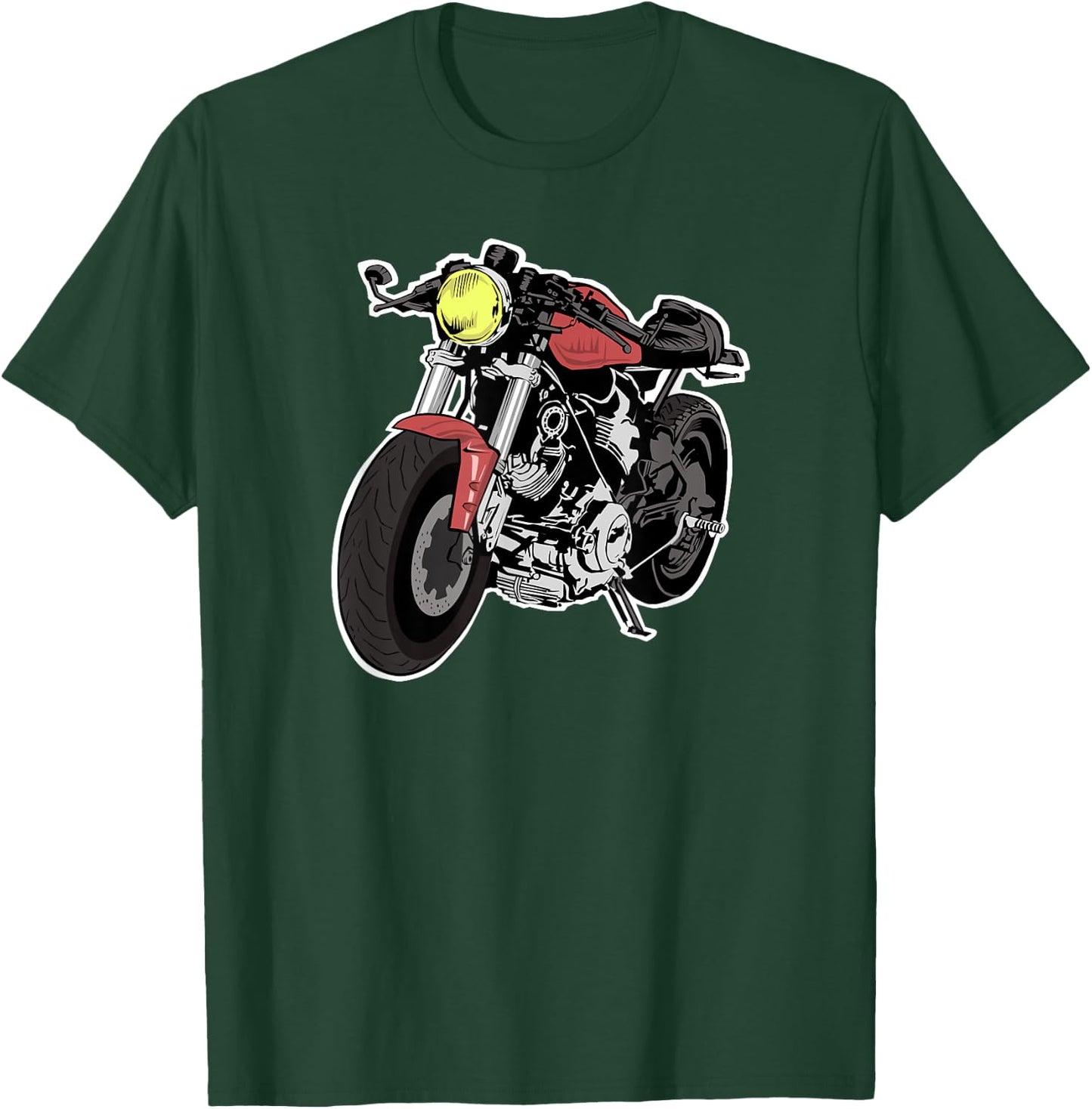 Cafe Racer T-Shirt - T-Shirt | Forest