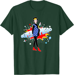 Funny Pregnancy, Super Prego Mom Pregnant T-Shirt - T-Shirt | Forest
