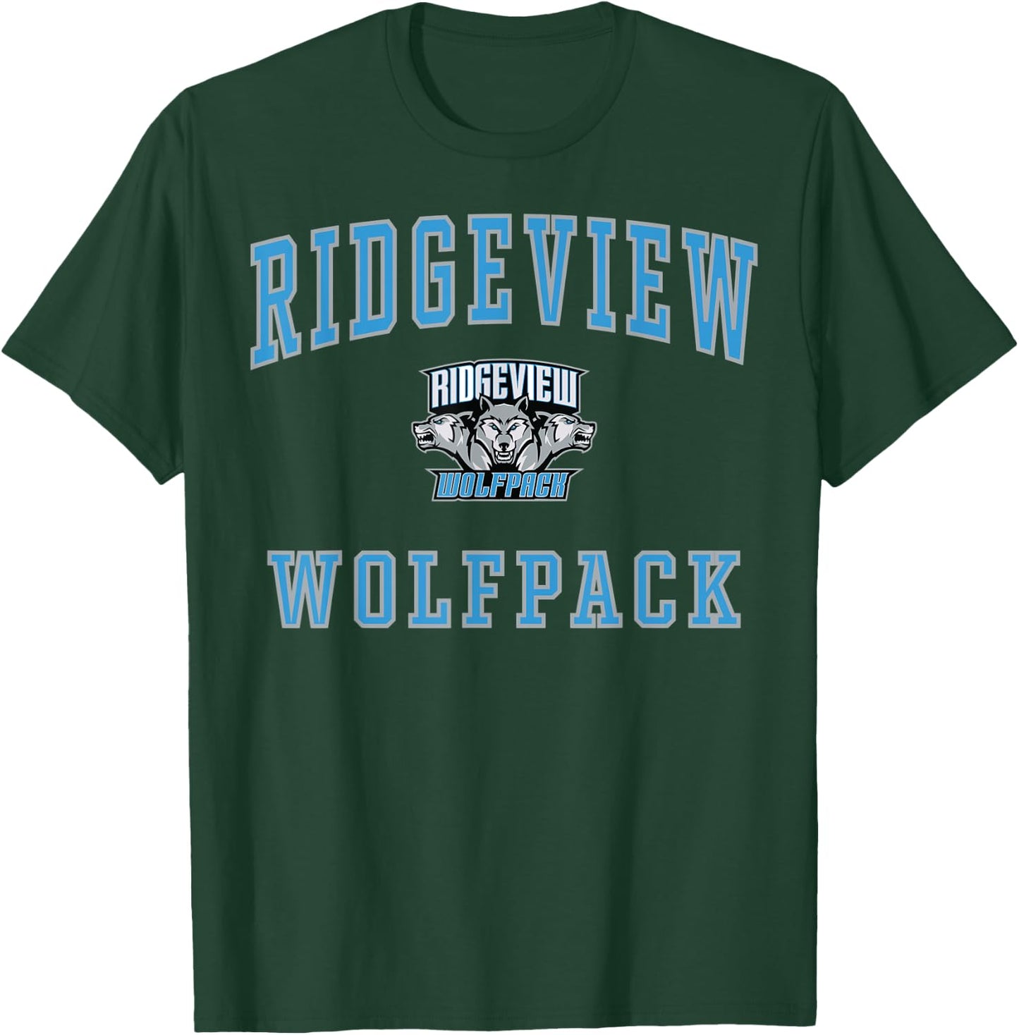 Ridgeview High School Wolfpack C1 T-Shirt - T-Shirt | Forest