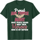 Proud Air Force Aunt Military Pride T-Shirt - T-Shirt | Forest