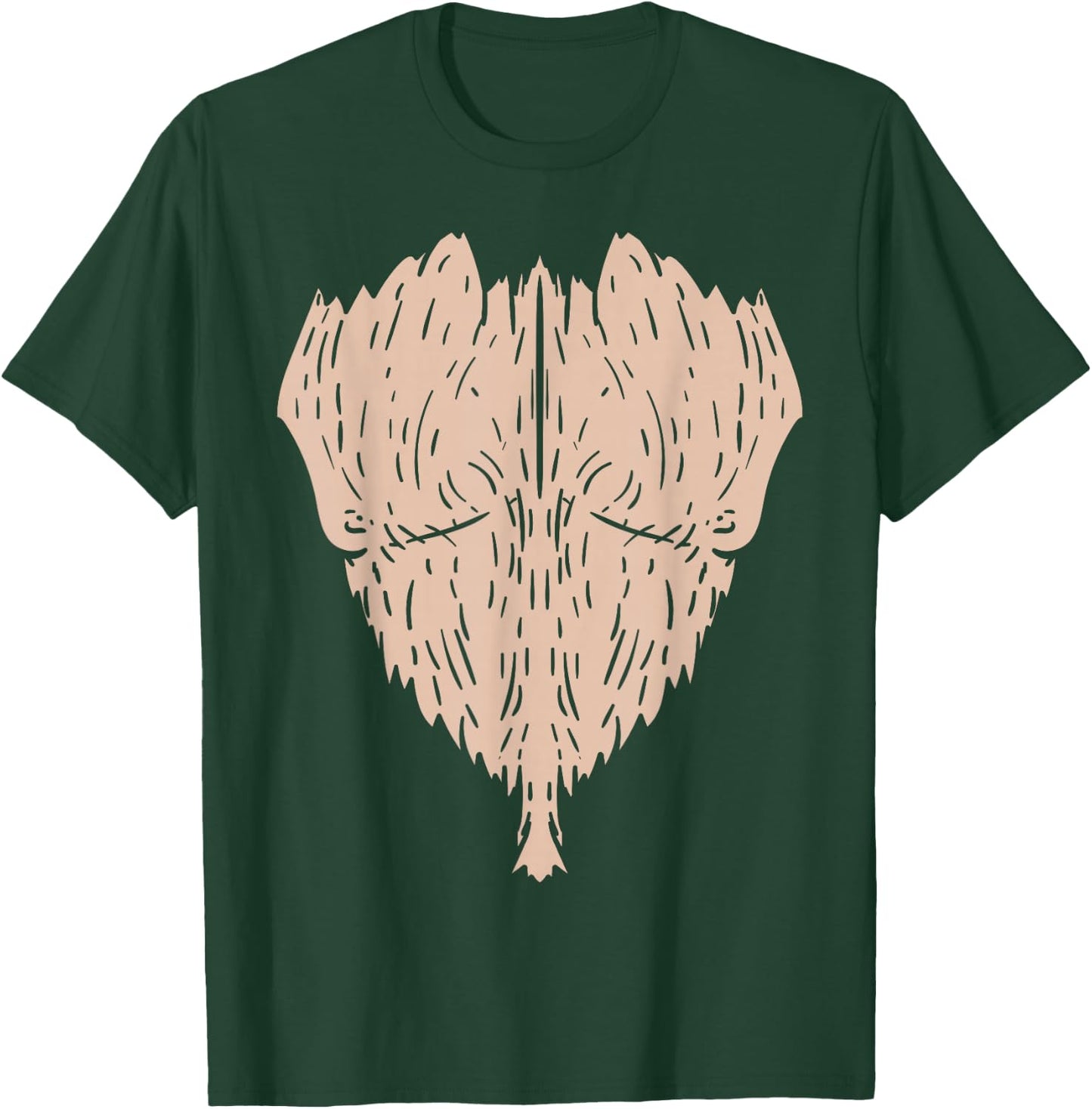 Chimpanzee Orangutan Funny DIY Costume Easy Halloween T-Shirt - T-Shirt | Forest