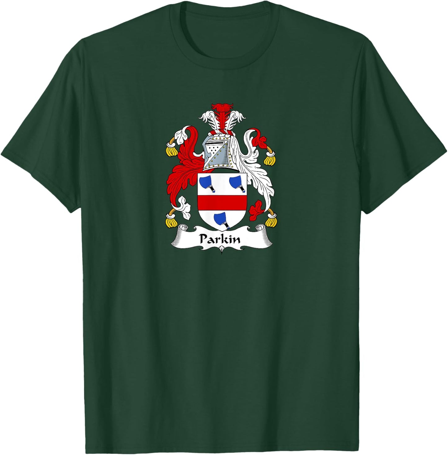 Parkin Coat of Arms - Family Crest Shirt T-Shirt - T-Shirt | Forest