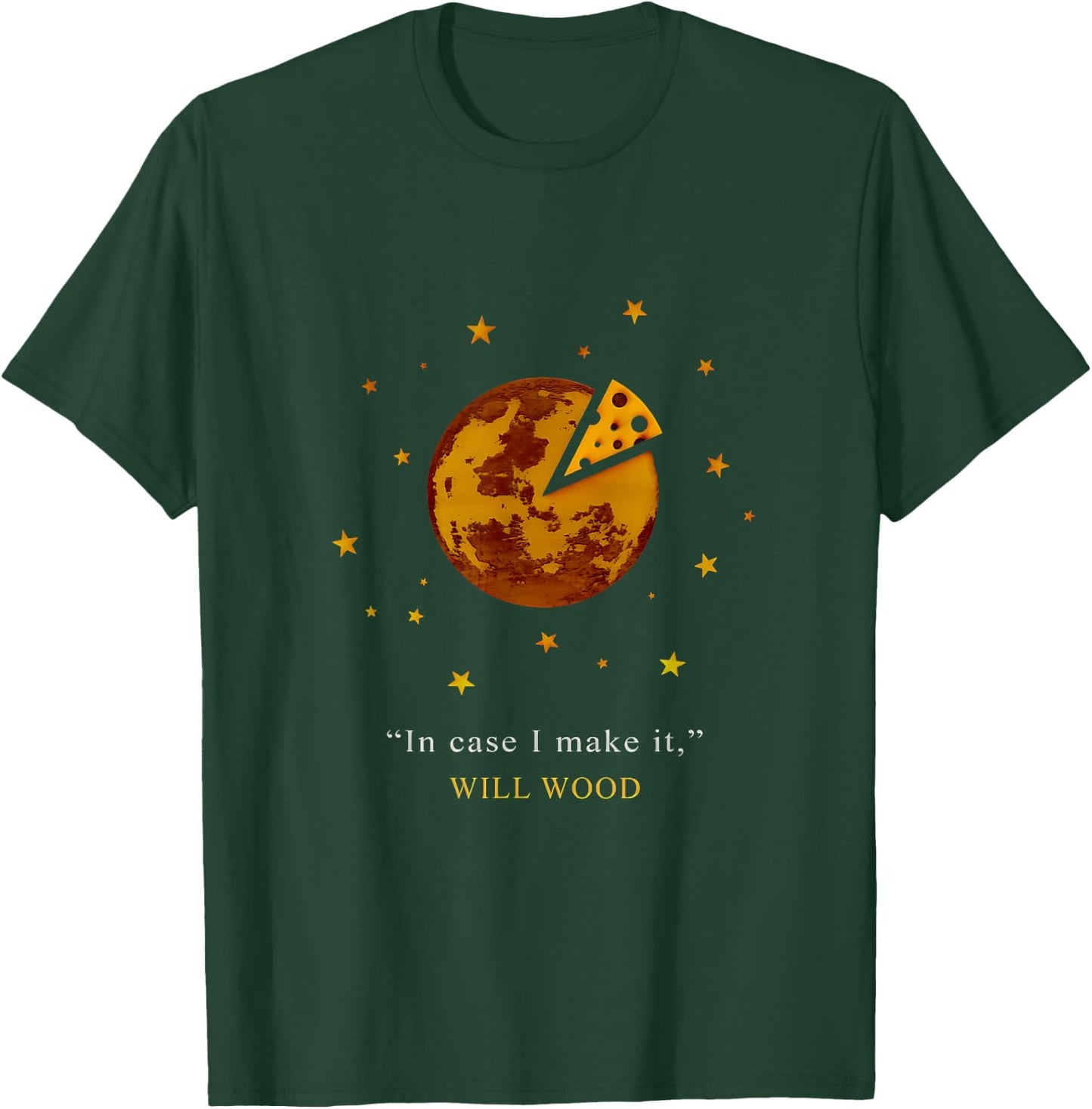 Meditation In Case I Make It Will Basic Wood Funny T-Shirt - T-Shirt | Forest