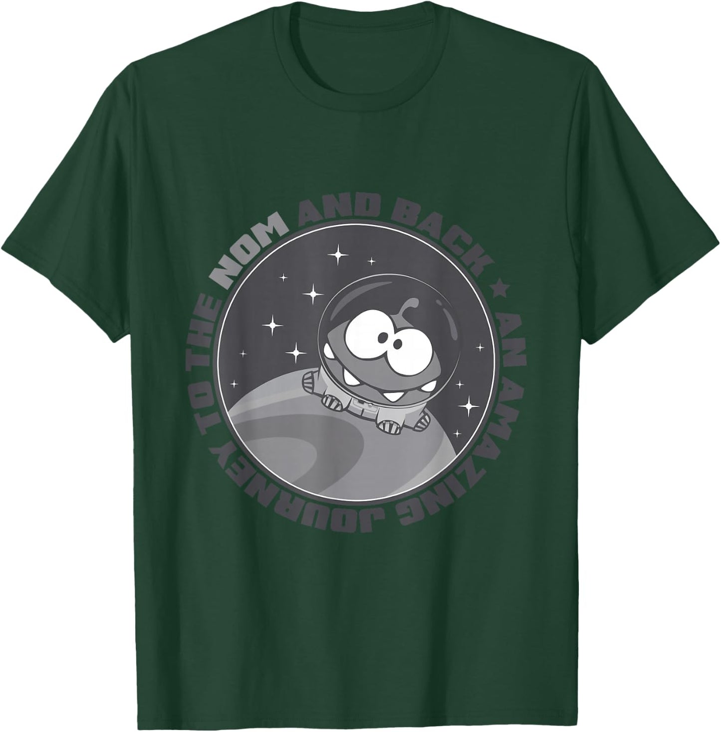 Cut the Rope: Space Om Nom T-Shirt - T-Shirt | Forest