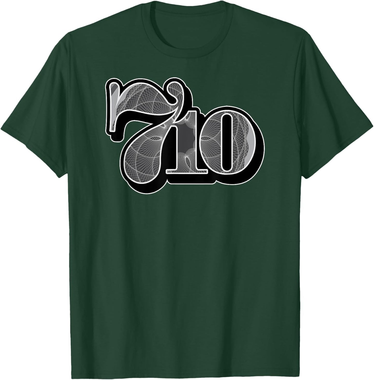 710 Code Crypto Cannabis Oil Dab CBD THC Weed T-Shirt - T-Shirt | Forest