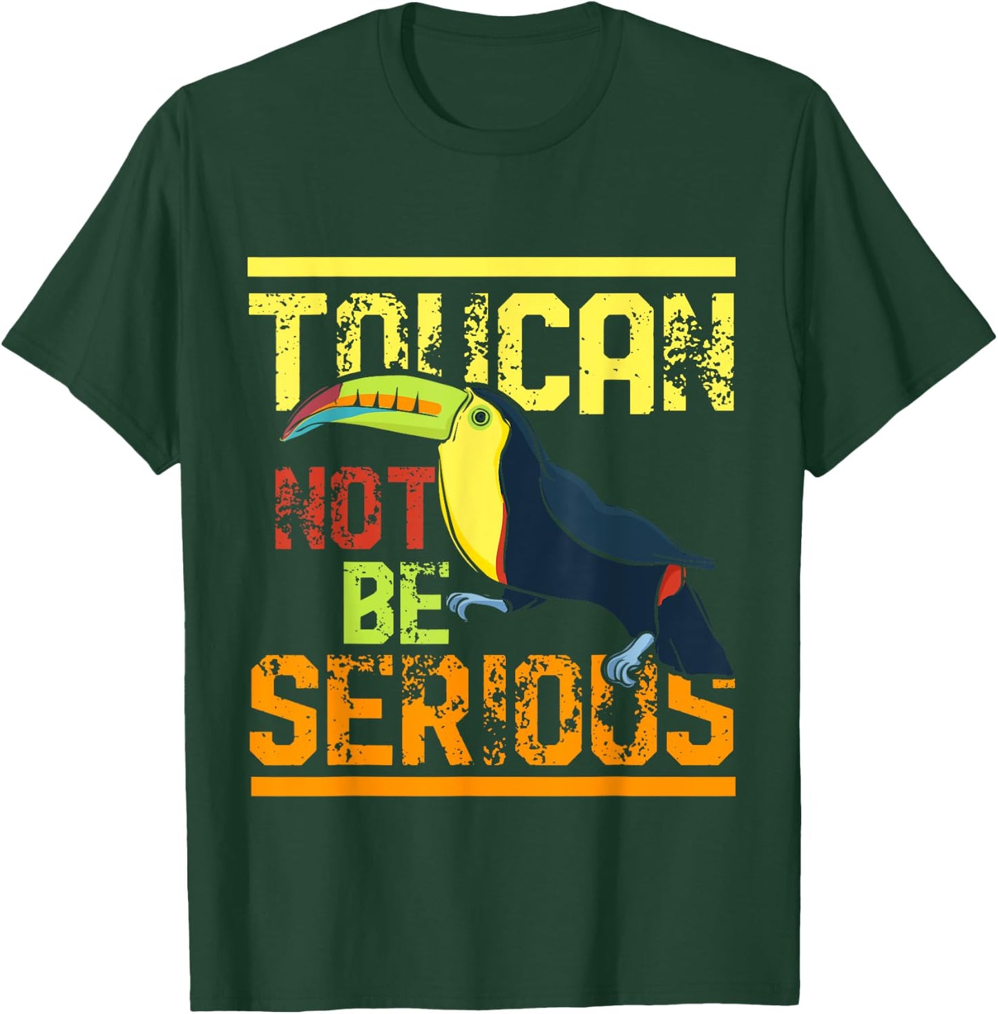Funny Animal Gift Tropic Birds Toucan T-Shirt - T-Shirt | Forest