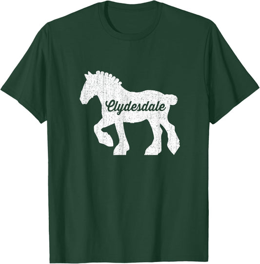 Clydesdale Draft Horse Shirt T-Shirt - T-Shirt | Forest