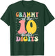Grammy of The Bday Girl Boy Double Digits 10th Birthday T-Shirt - T-Shirt | Forest
