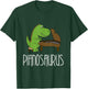 Pianosaurus - Funny Piano Dinosaur Pun T-Rex T-Shirt - T-Shirt | Forest