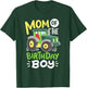 Mom of the Birthday Boy Cute Farm Tractor Kids Bday Family T-Shirt - T-Shirt | Forest