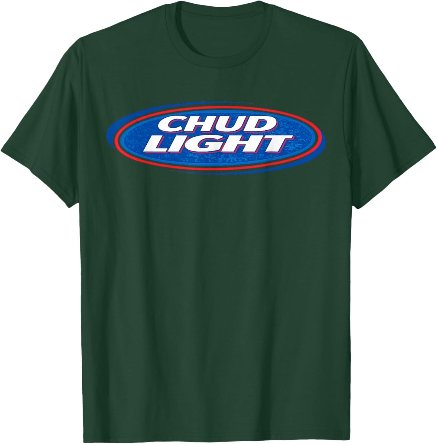 Funny Parody Beer Style Humor Chud Light Beer Brainrot Meme T-Shirt - T-Shirt | Forest