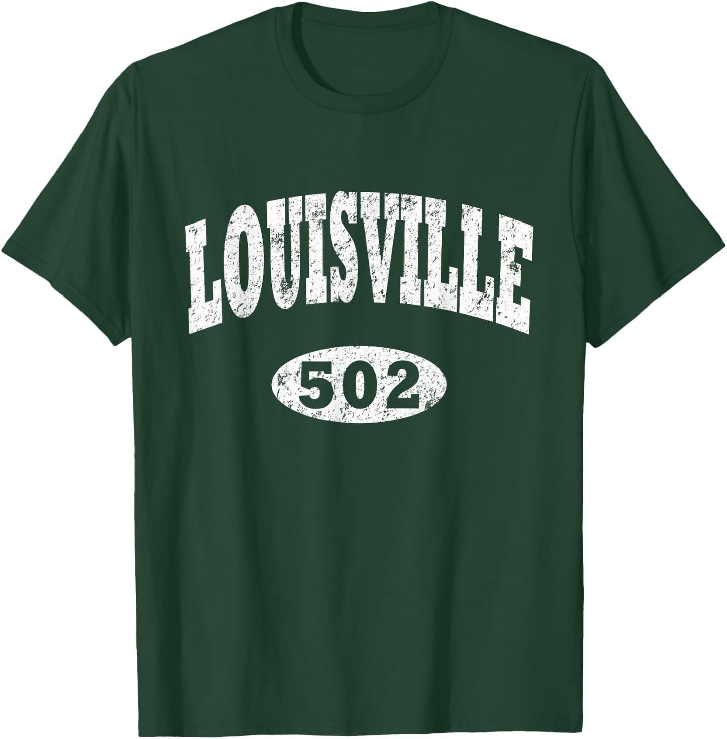 Louisville Shirt. Vintage Kentucky Area Code 502 T-Shirt - T-Shirt | Forest