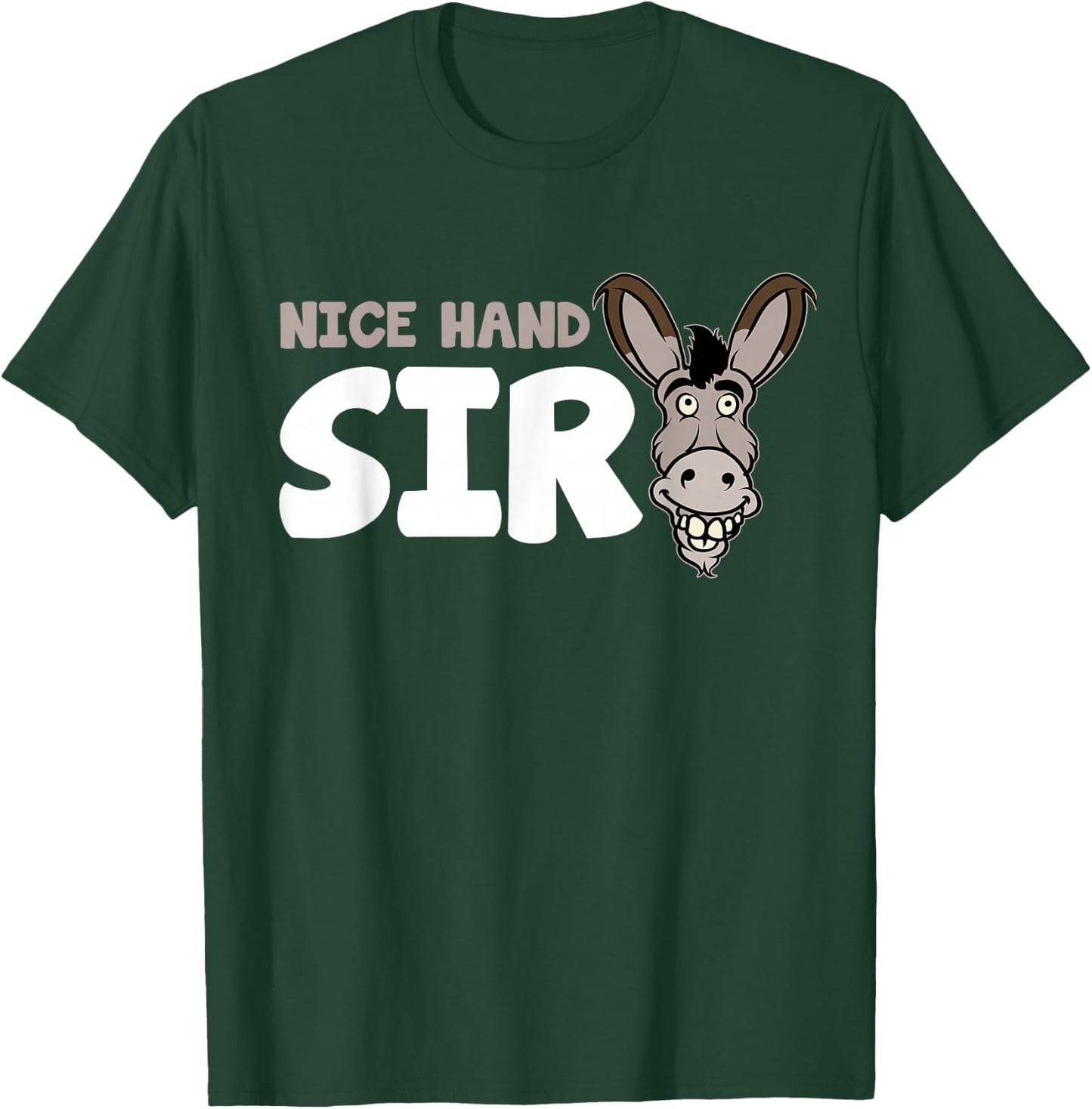 Funny Poker Donkey Gift I Poker Player T-Shirt - T-Shirt | Forest