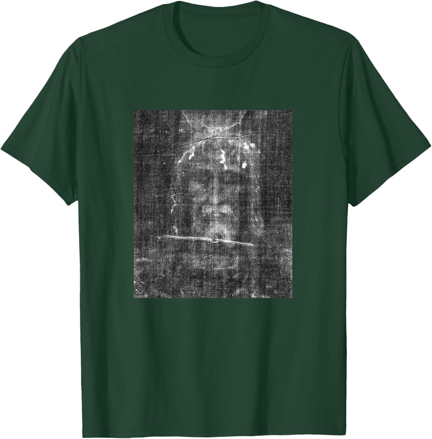 Shroud of Turin Face of Jesus Christ Relic T-Shirt - T-Shirt | Forest