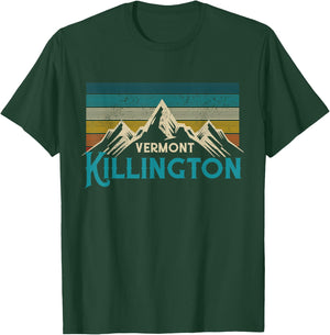 Killington Vermont Vintage Souvenir T-Shirt - T-Shirt | Forest