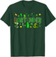 Bartender Tools St. Patrick's Day Shamrocks Funny Job Team T-Shirt - T-Shirt | Forest