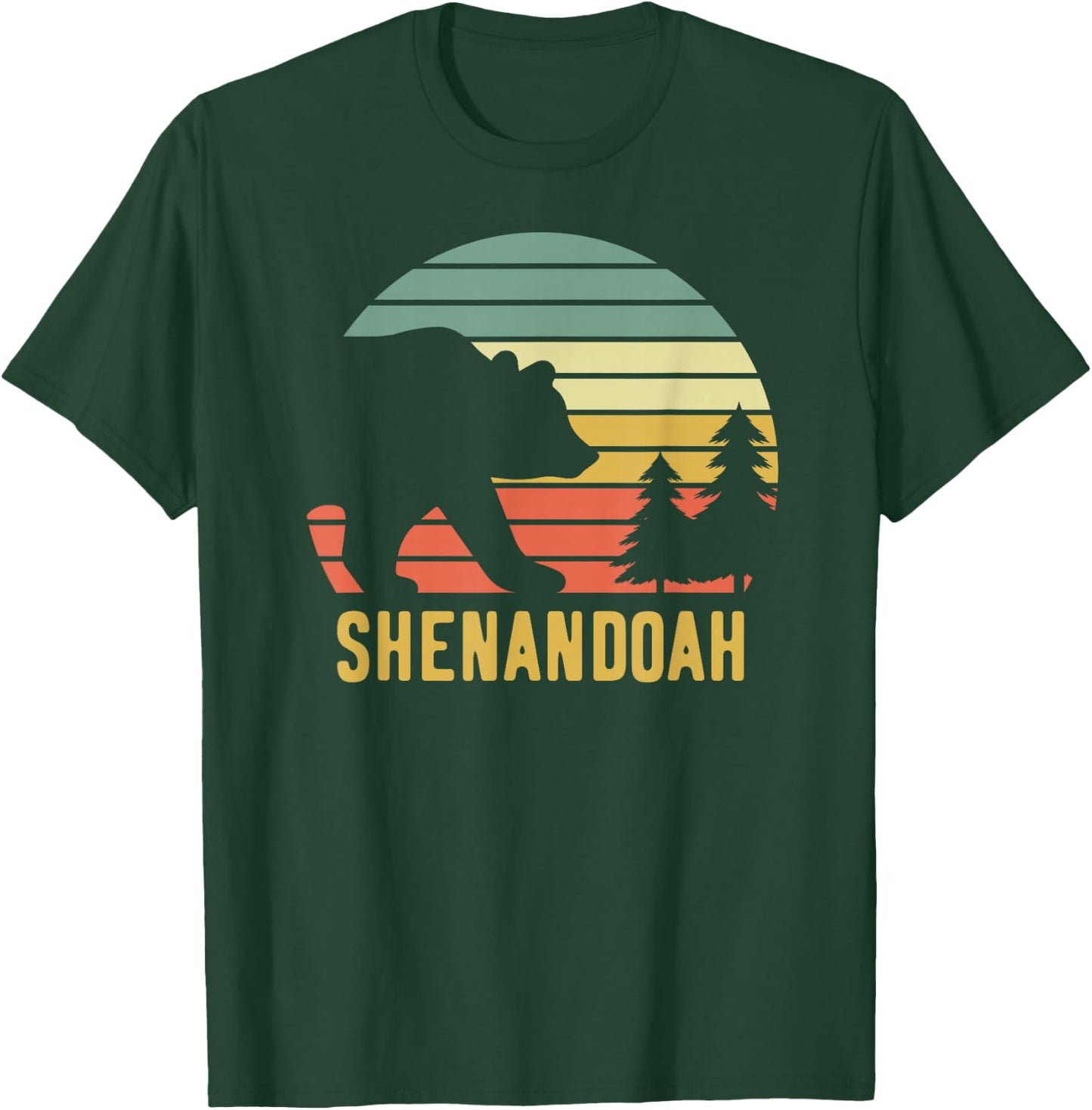 Shenandoah National Park Bear Souvenir T-Shirt - T-Shirt | Forest