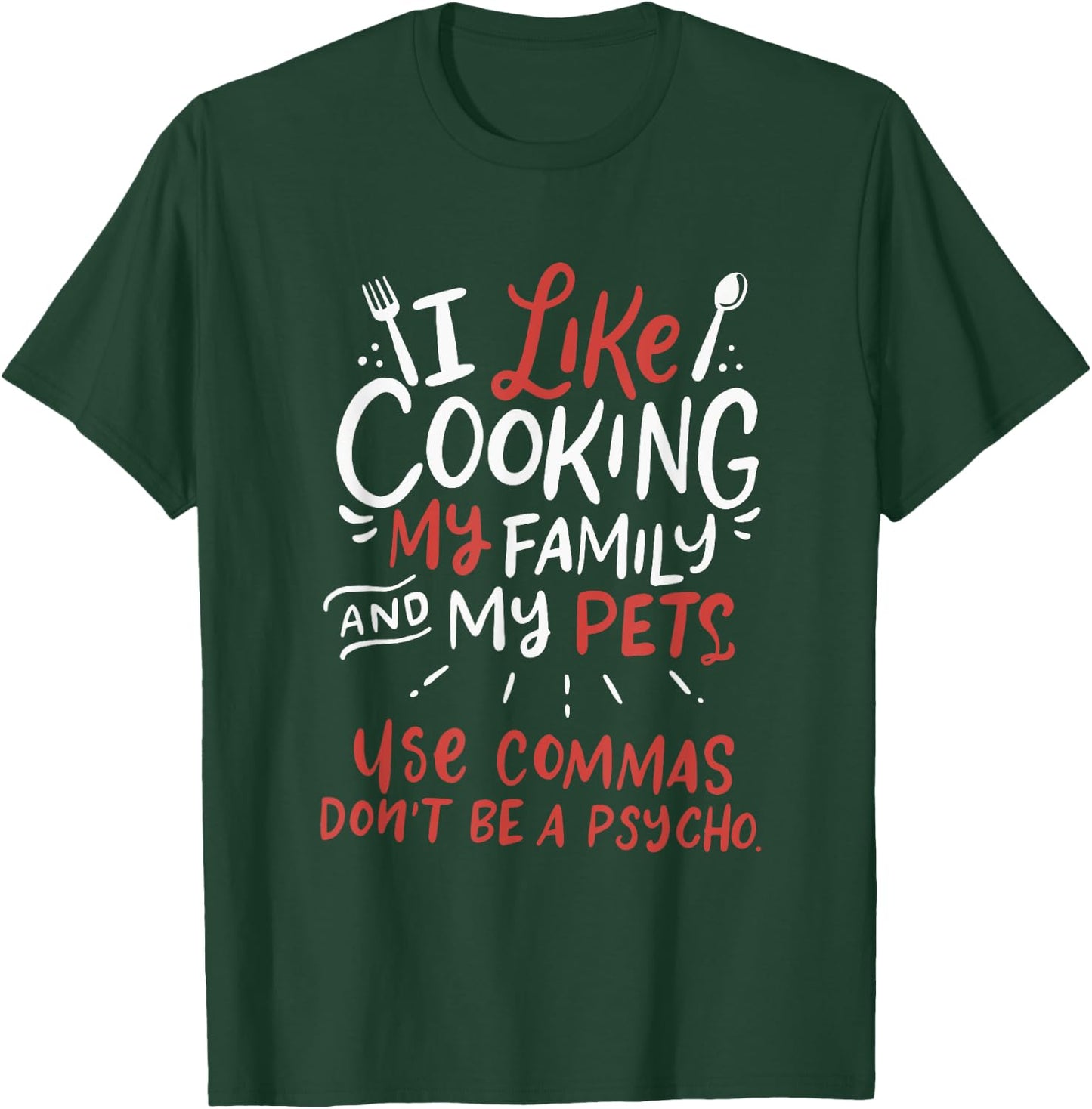Punctuation Saves Lives I Funny English Grammar Teacher T-Shirt - T-Shirt | Forest
