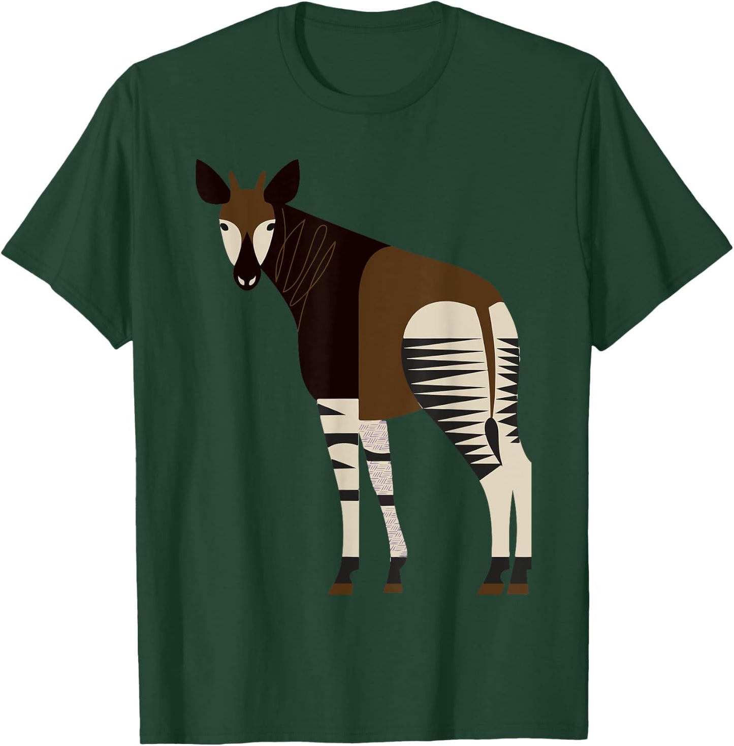 Cute Adorable Okapi T-Shirt - T-Shirt | Forest