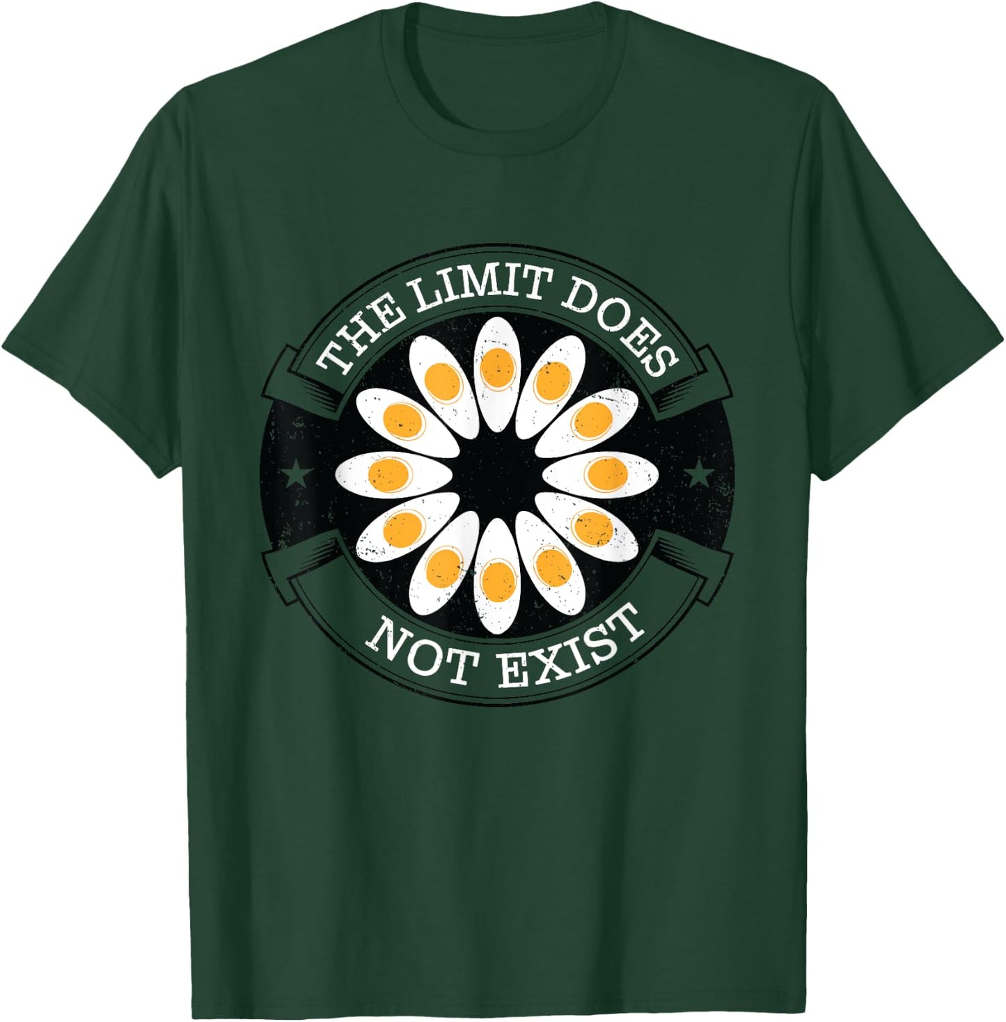 The Limit Does Not Exist, Funny Thanksgiving, Deviled Egg T-Shirt - T-Shirt | Forest