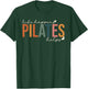 Life Happens Pilates Helps Workout Motivation Pilates Mom P T-Shirt - T-Shirt | Forest