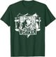 Tough Proud Union Steel Worker Skull T-Shirt - T-Shirt | Forest