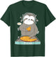 Sloth Pizza Shirt Women Kids Girls Boys T-Shirt - T-Shirt | Forest