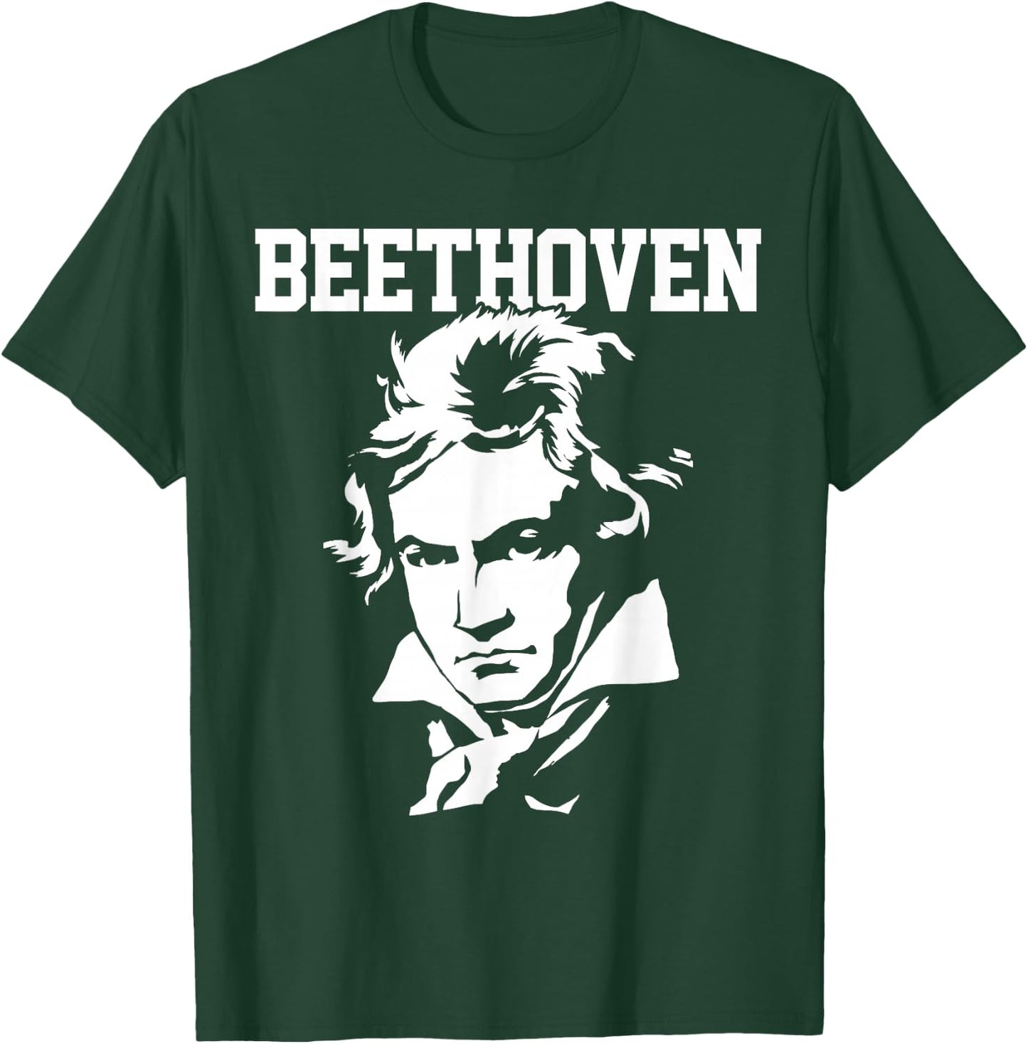 Ludwig Van Beethoven Classical Music Composer T-Shirt - T-Shirt | Forest