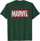 Marvel Logo Melting Paint Drip T-Shirt - T-Shirt | Forest