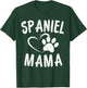 Fun Spaniel Mama Dog Lover English Cocker Spaniels Mom Women Girls Kids T-Shirt - T-Shirt | Forest