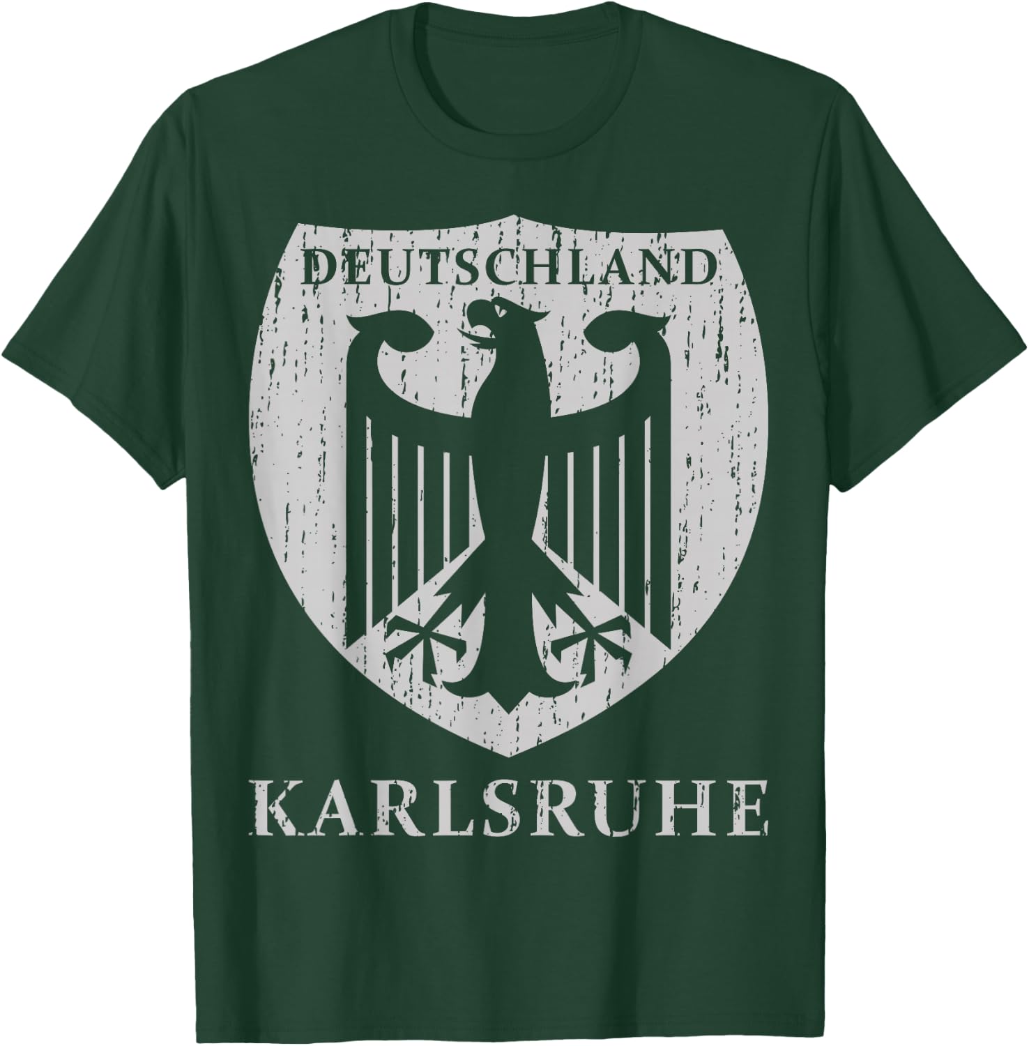 Germany Deutschland Karlsruhe T-Shirt - T-Shirt | Forest