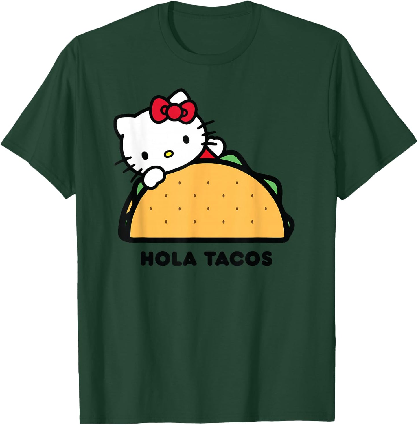 Hello Kitty Hola Tacos T-Shirt - T-Shirt | Forest