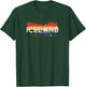 Matthew Webb Iceland Land of Fire and Ice -Adults Black Small Classic Fit Short Sleeve Cotton Polyester 100% Imported T-Shirt - T-Shirt | Forest