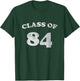 1984 Retro Class of 84 T-Shirt - T-Shirt | Forest