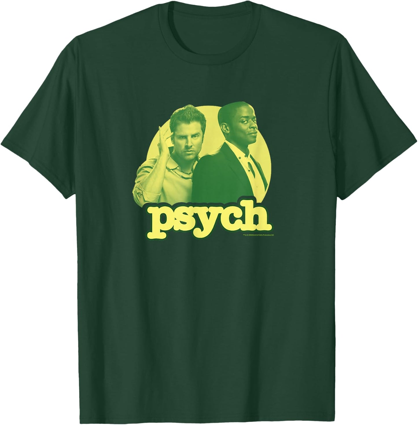 Psych Shawn Spencer and Gus Standard T-Shirt - T-Shirt | Forest